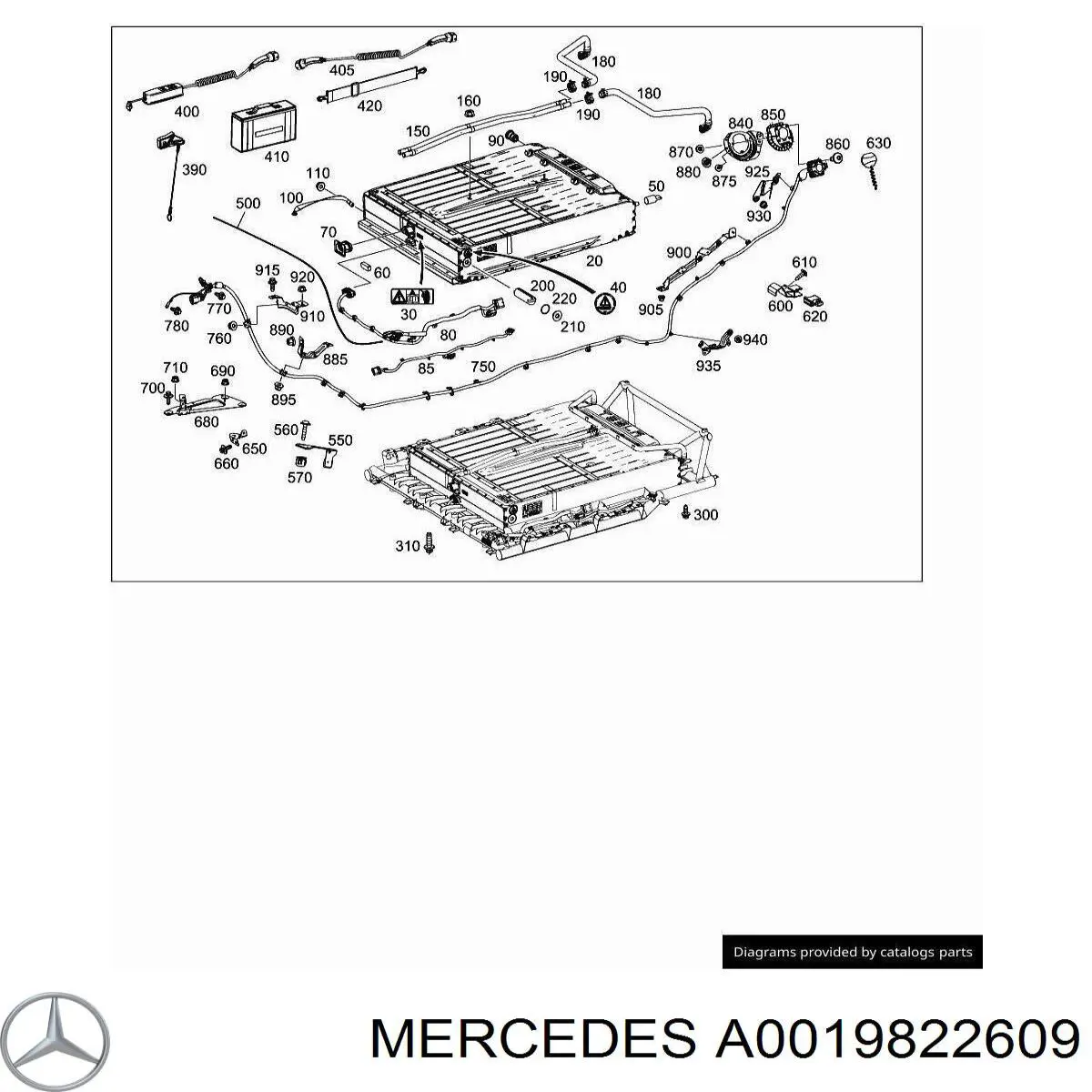 0019822609 Mercedes