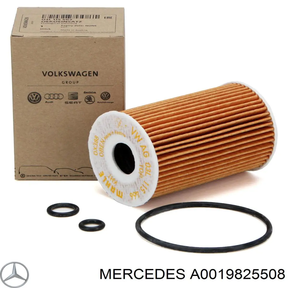 A0019825508 Mercedes Batería Start-Stop