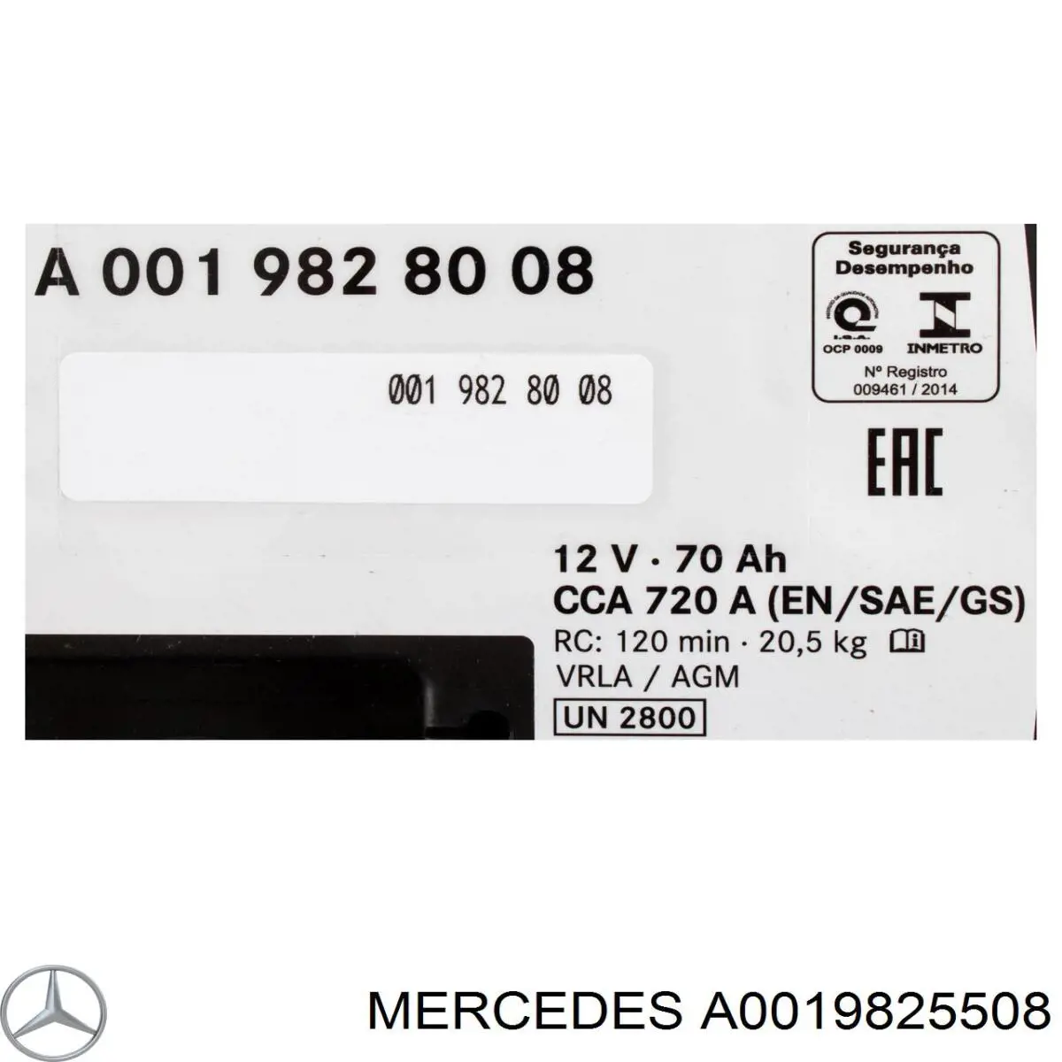 Batería de Arranque Renault (RVI) (7420889623)