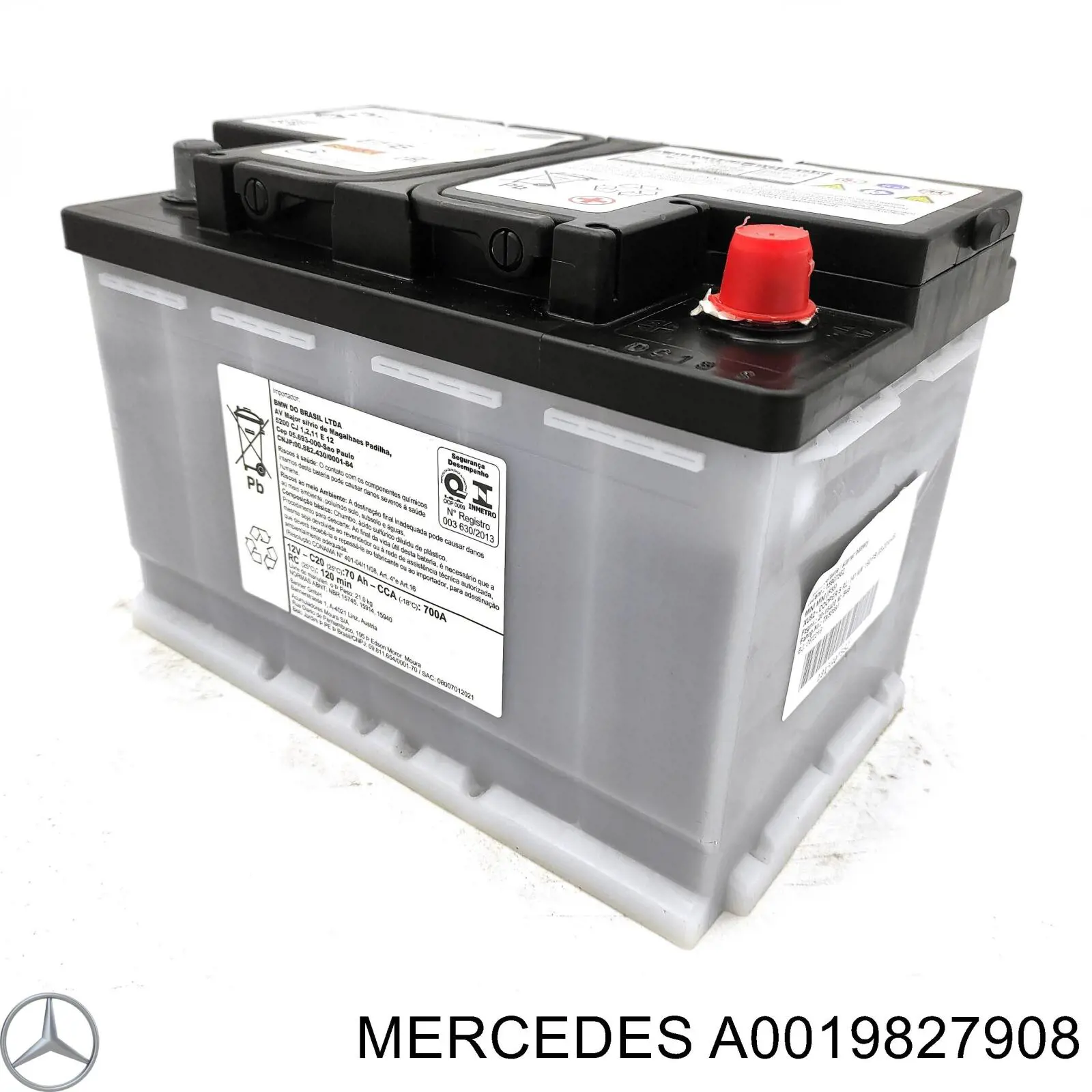Batería de arranque Mercedes A0019827908 precio, desde 364,56 EUR