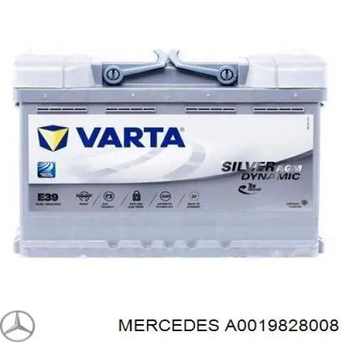 Batería de arranque Mercedes A0019828008 precio, desde 167,21 USD