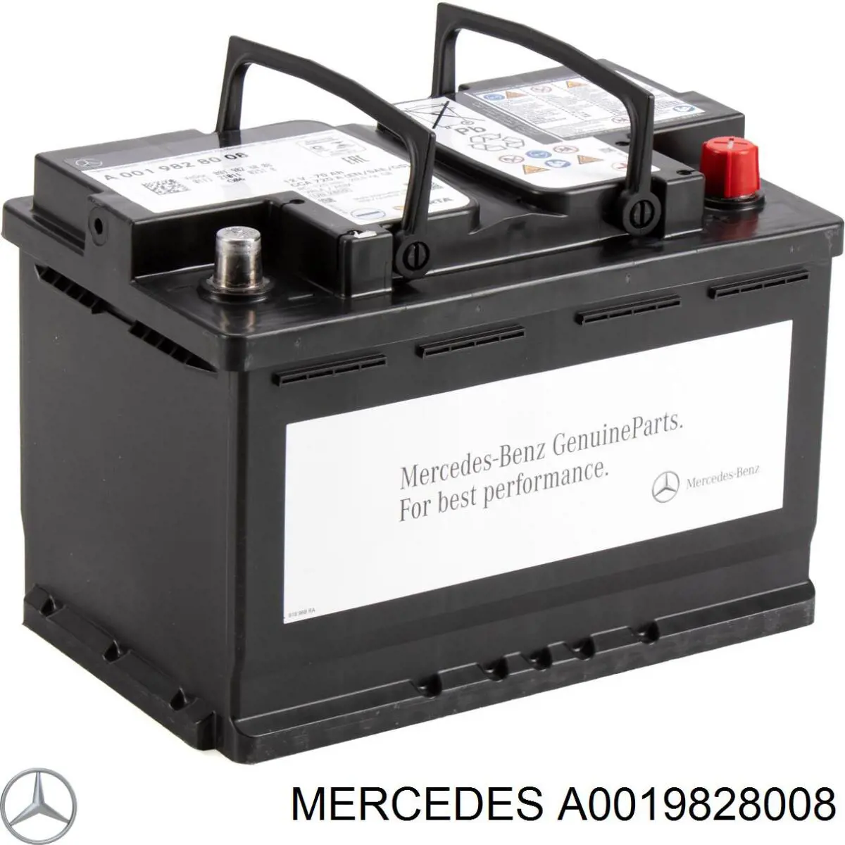 Batería de Arranque Mercedes (A0019828008)