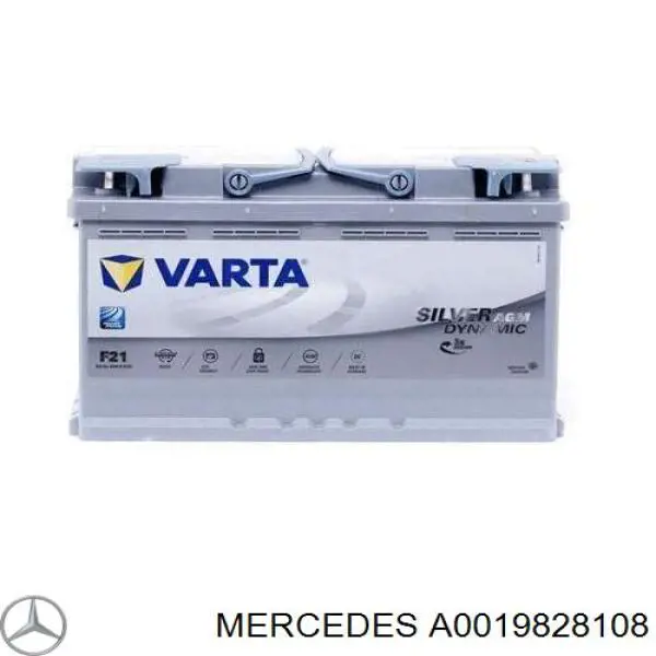 Batería de Arranque Mercedes (A0019828108)