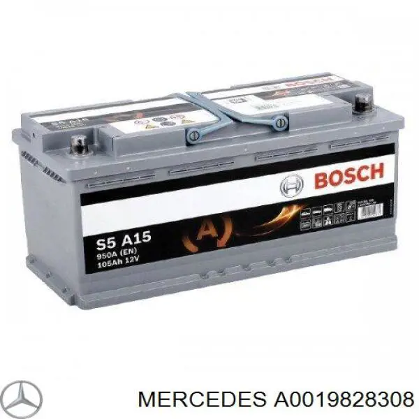 Batería de Arranque Mercedes (A0019828308)