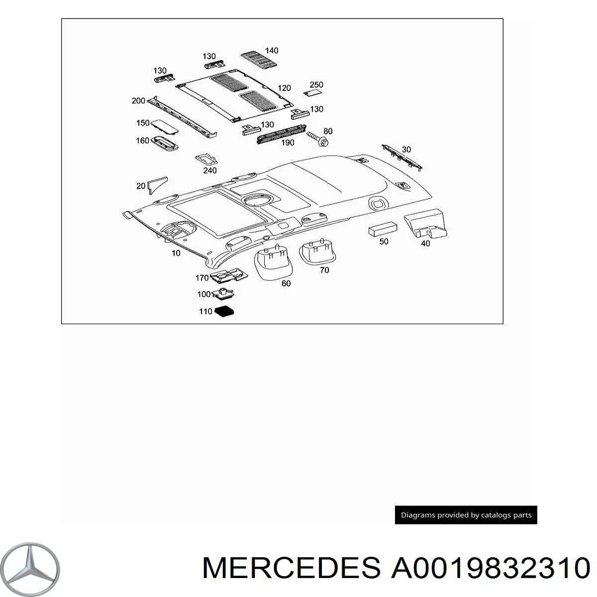 A0019832310 Mercedes