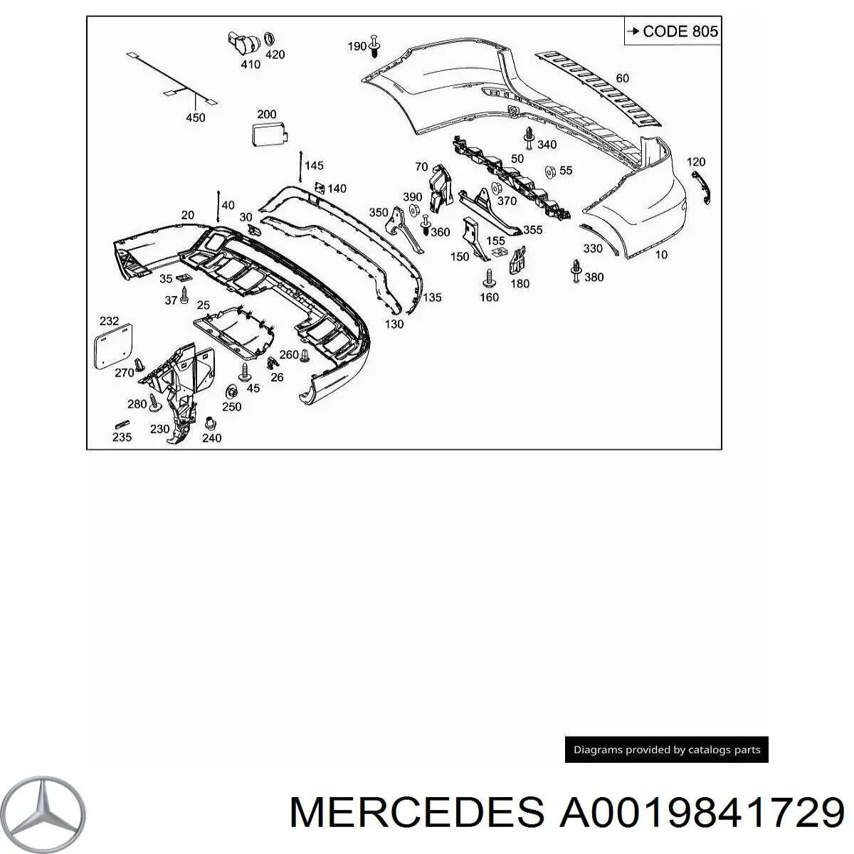  Mercedes A0019841729 precio, desde 6,81 EUR