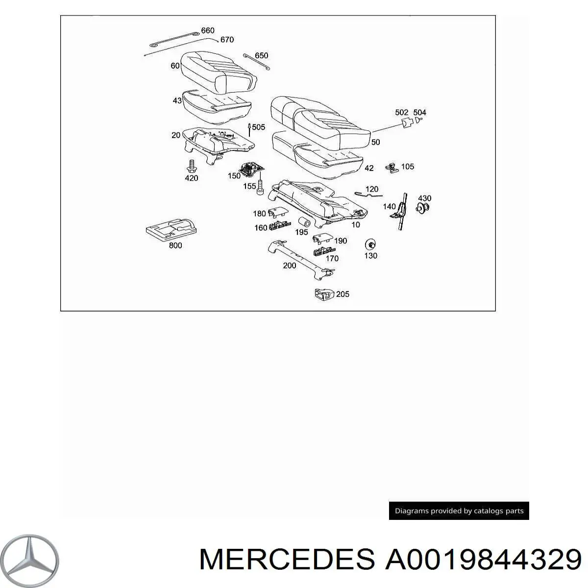Tornillo del cárter del motor N910143006002 Mercedes