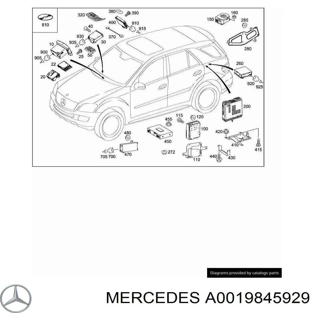 A0019845929 Mercedes