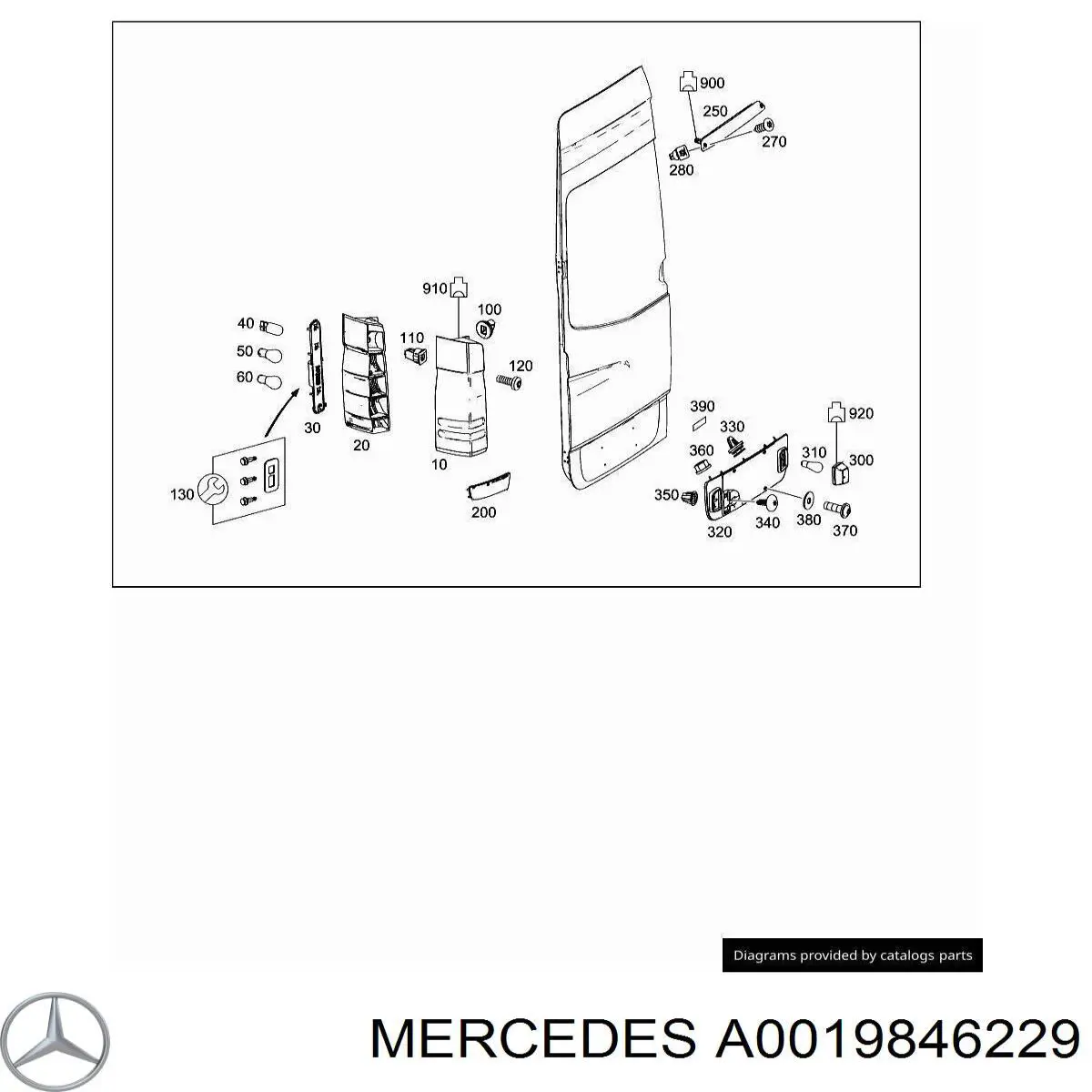 A0019845829 Mercedes 