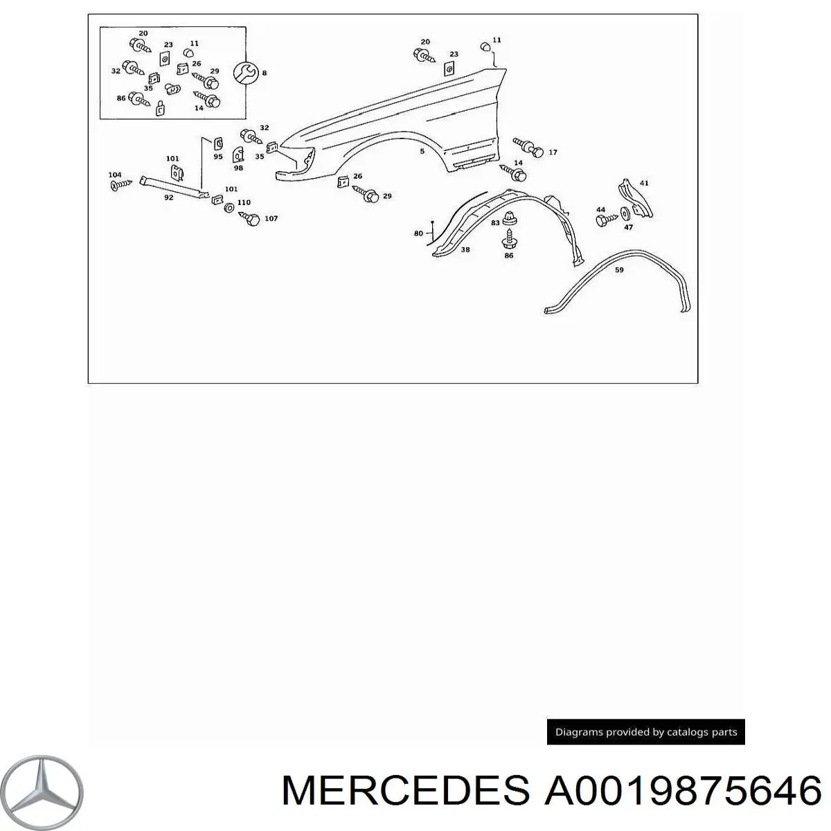 Comprar A0019875646 Mercedes 