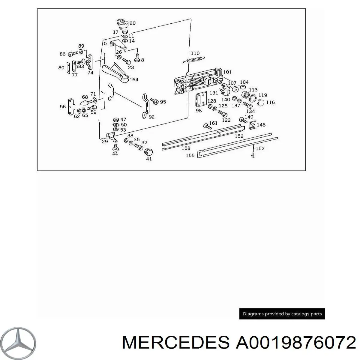 A0019876072 Mercedes