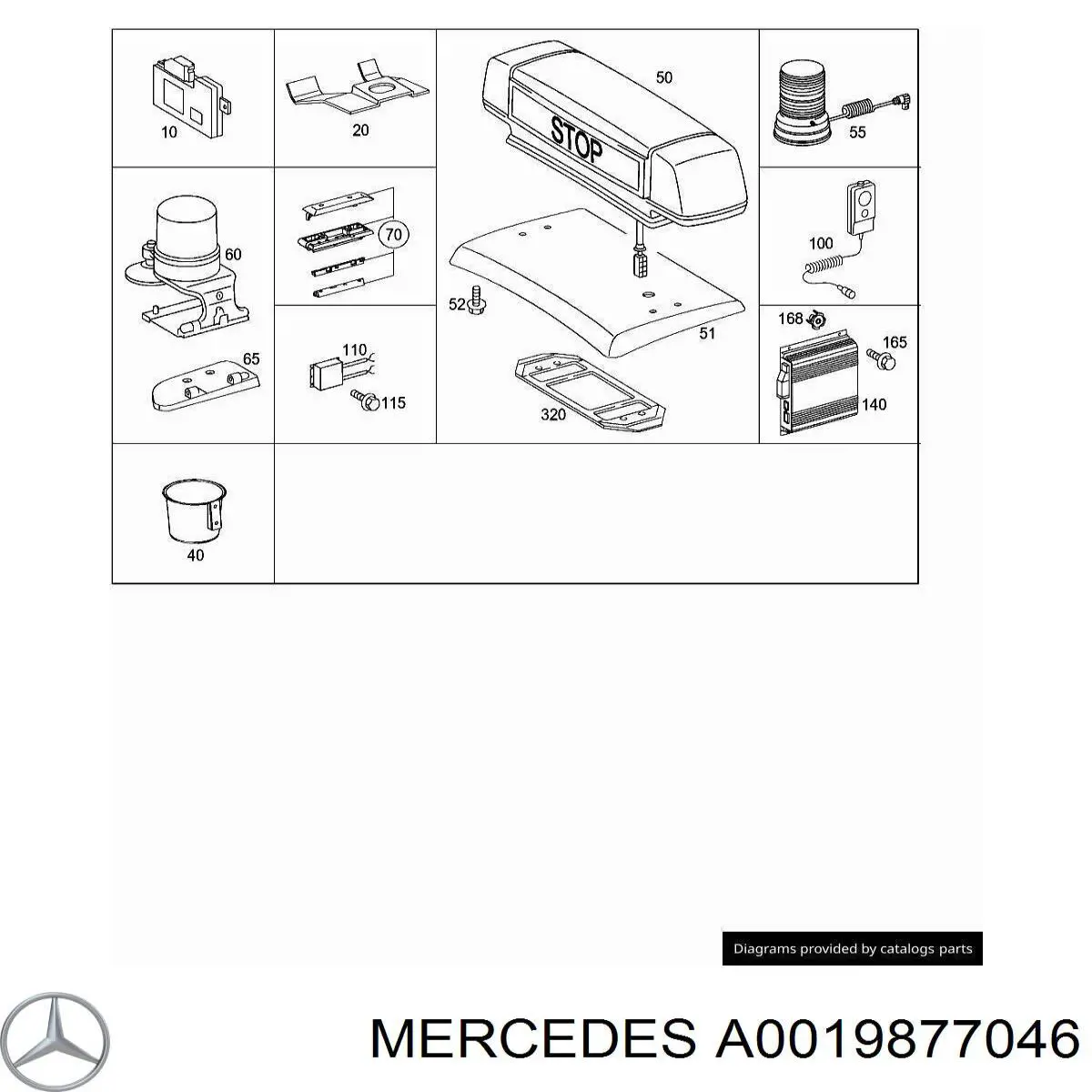  A0019877046 Mercedes