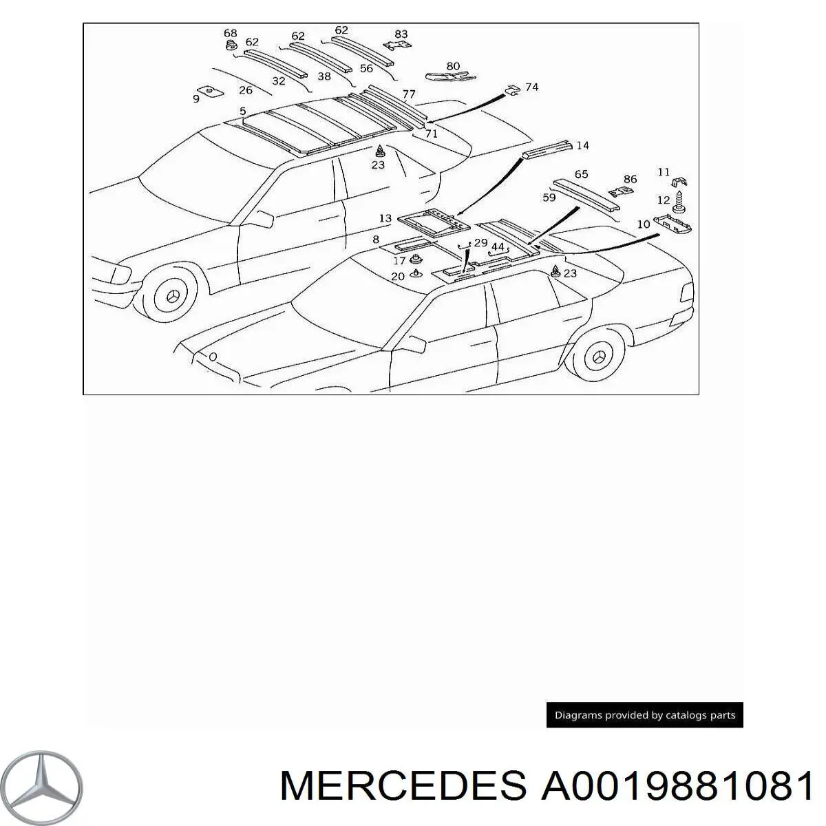 A0019881081 Mercedes