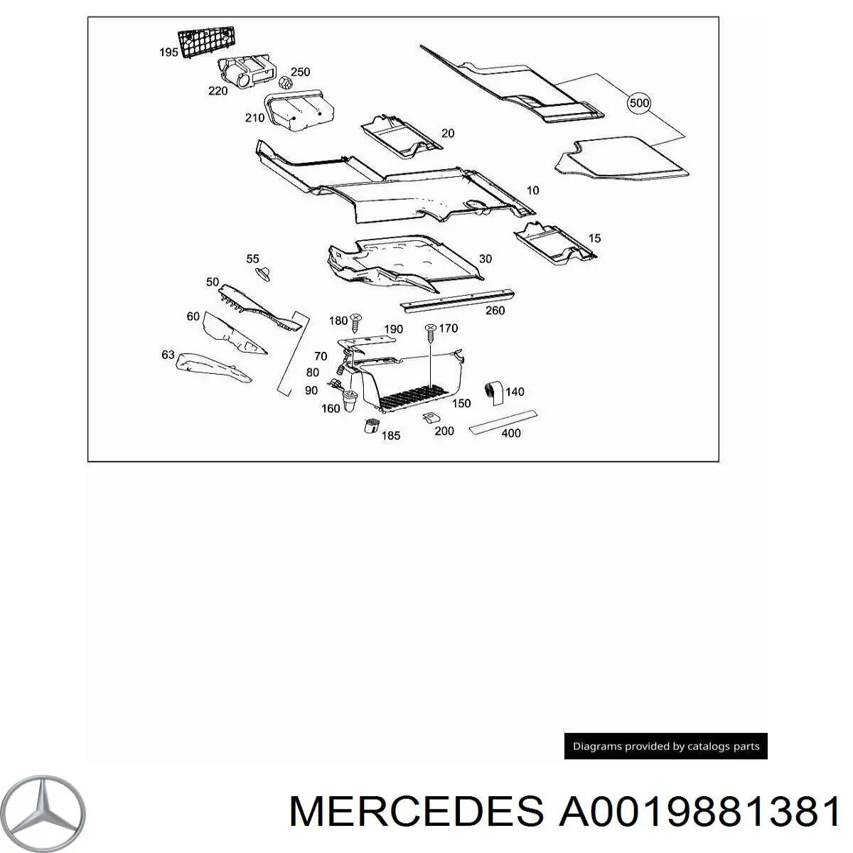 0019881381 Mercedes