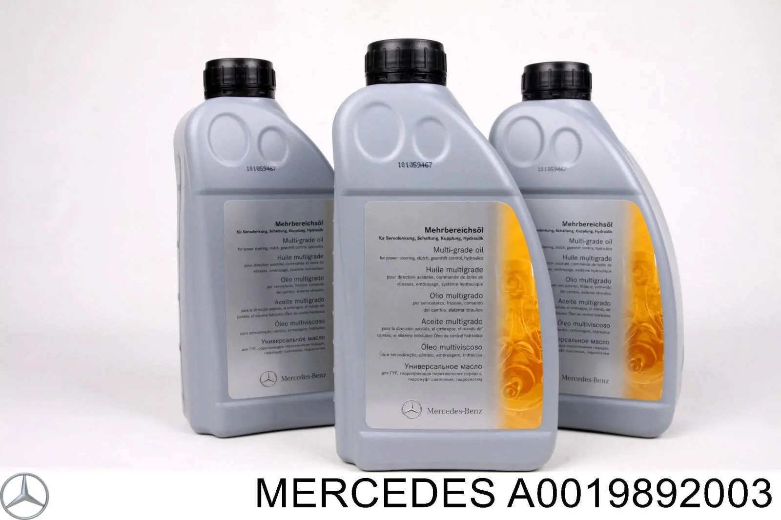 A0019892003 Mercedes aceite de suspension activa