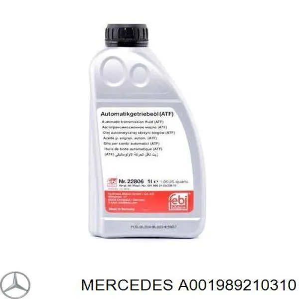 Comprar A001989210310 Mercedes Aceite caja de cambios