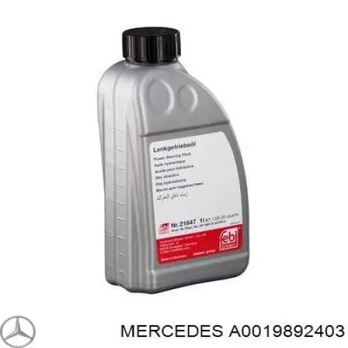 A0019892403 Mercedes líquido de dirección hidráulica