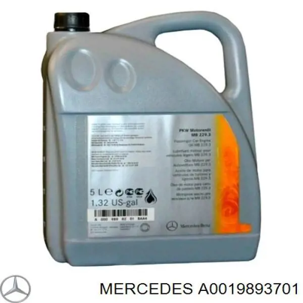 Comprar A0019893701 Mercedes Aceite de motor