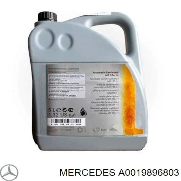 Mercedes 1 L Aceite transmisión (A0019896803)