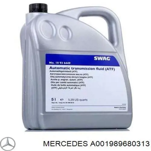Aceite para transmisión automática  Mercedes A001989680313 precio, desde 13,95 EUR