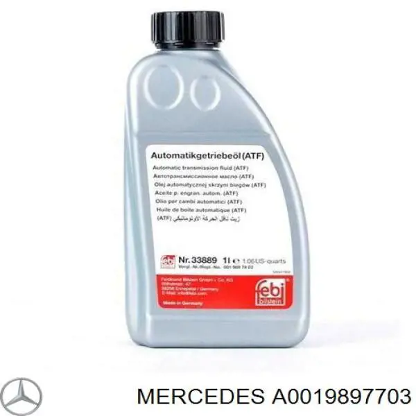 A0019897703 Mercedes Aceite caja cambios