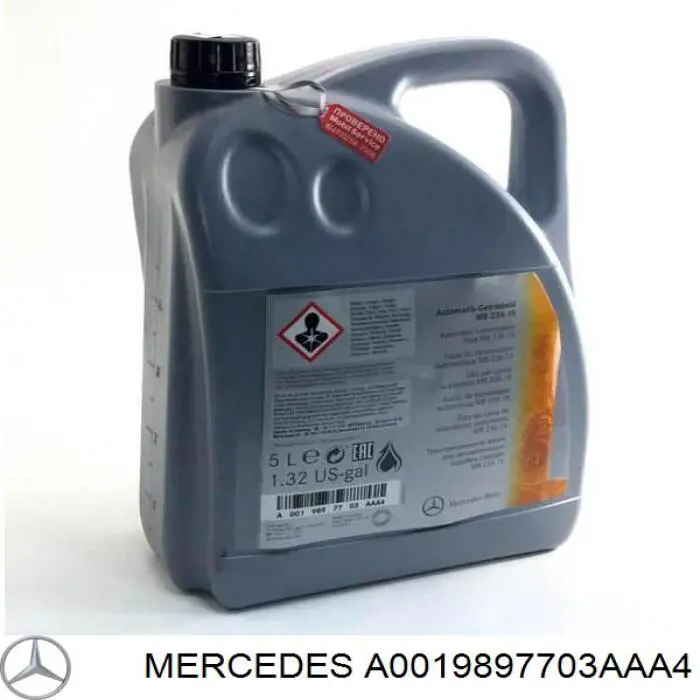 Mercedes 5 L Aceite transmisión (A0019897703AAA4)