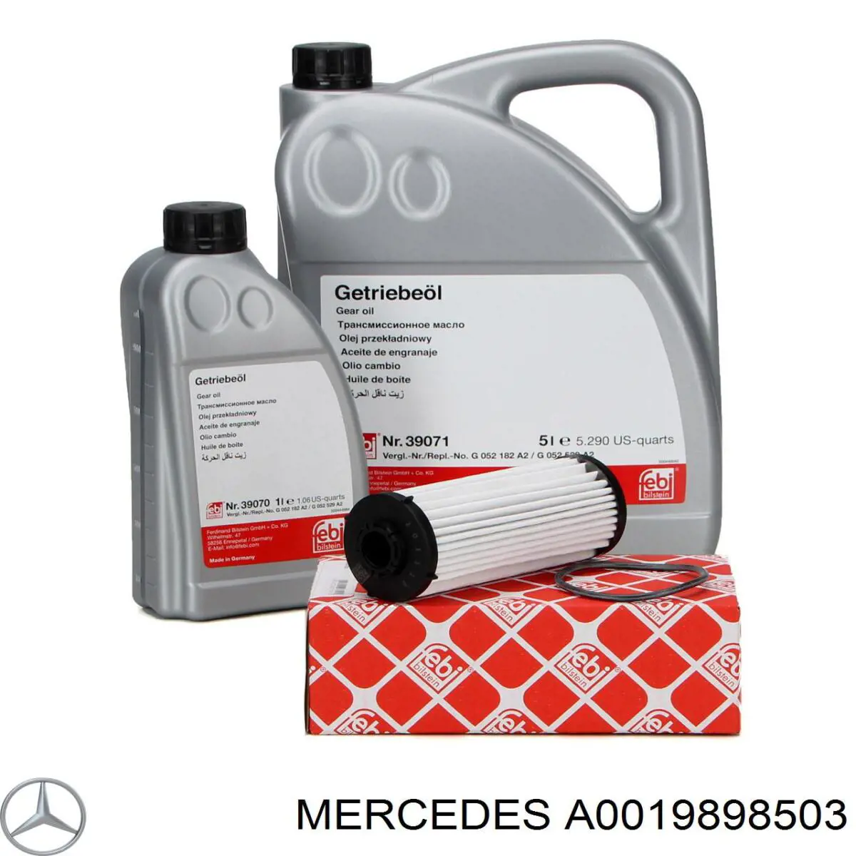 Aceite caja de cambios A0019898503 Mercedes