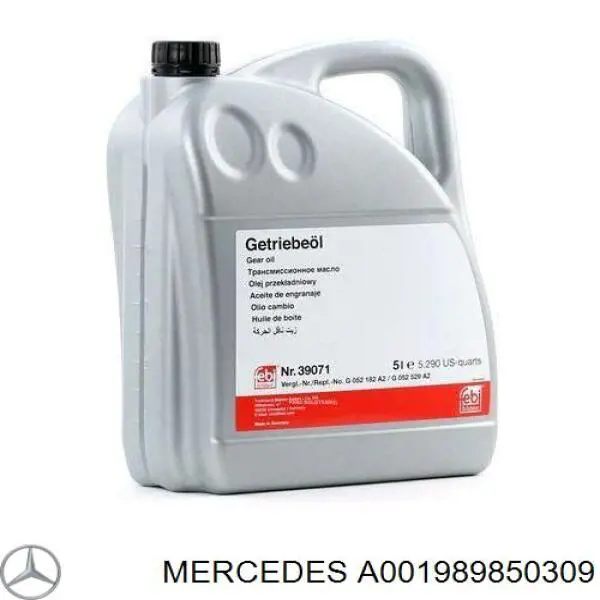 A001989850309 Mercedes Aceite caja cambios