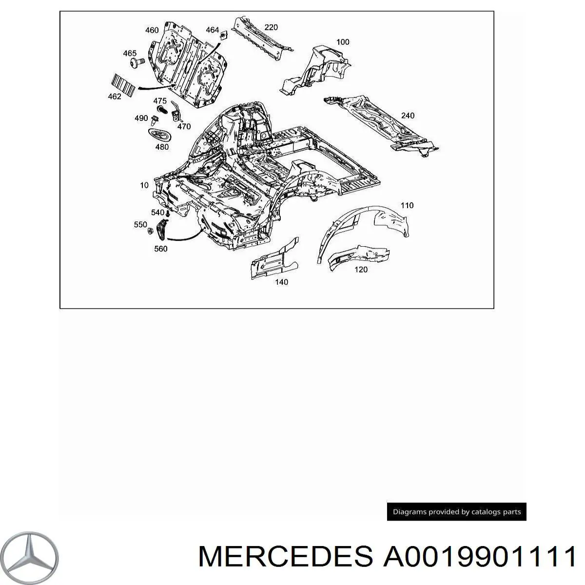  Mercedes A0019903811 precio, desde 1,91 EUR