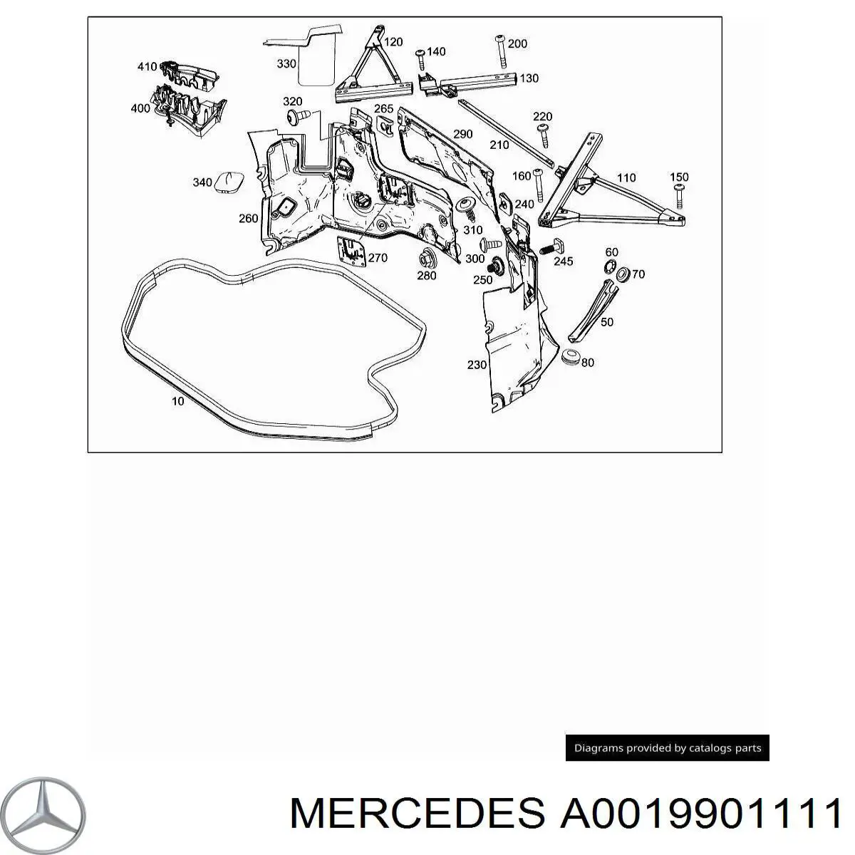 A0019903811 Mercedes 