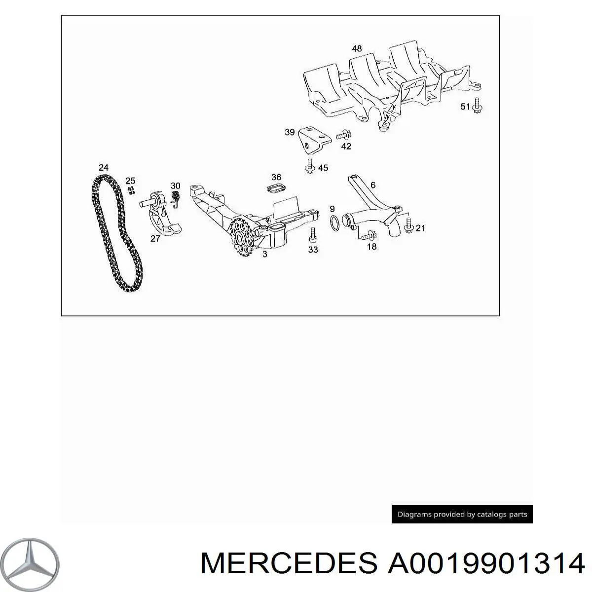 A0019901314 Mercedes 