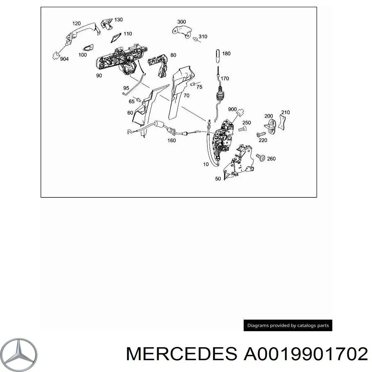  Mercedes A0019901002 precio, desde 1,48 EUR
