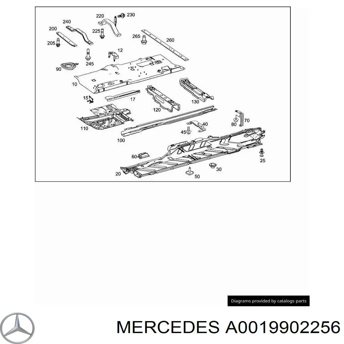 A0019902256 Mercedes