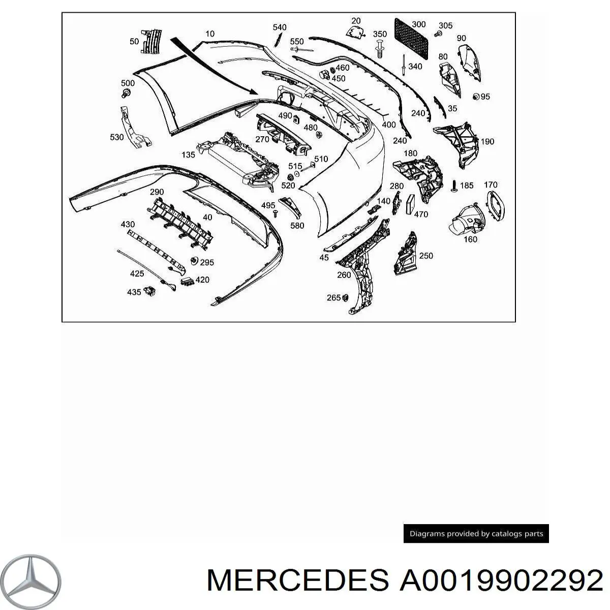 A0019902292 Mercedes