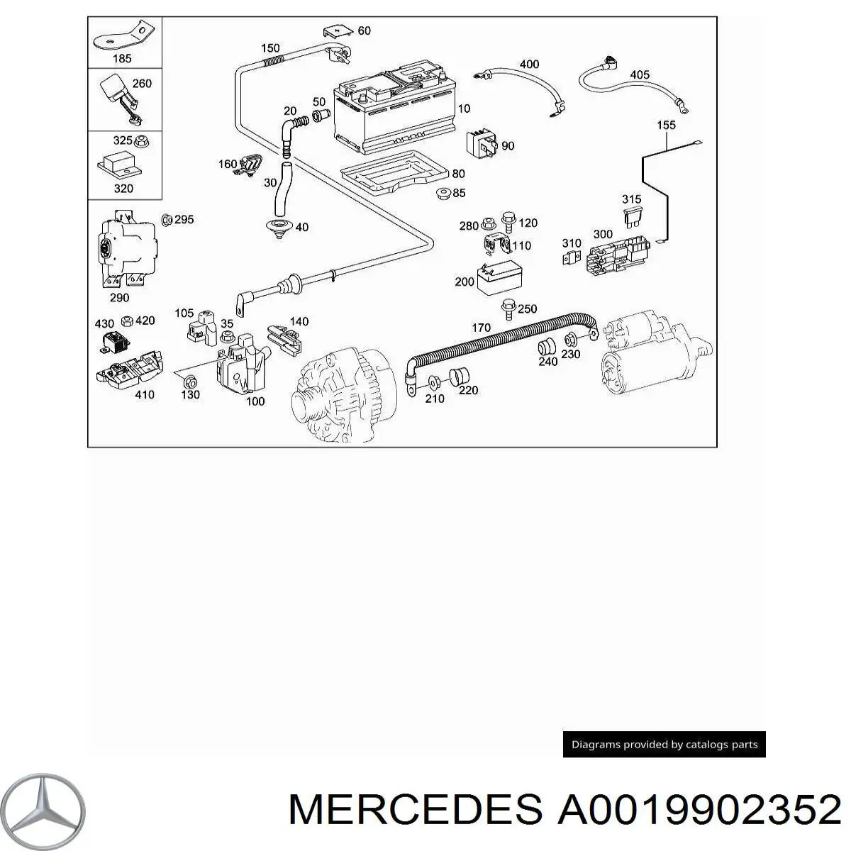 Comprar A0019902352 Mercedes 