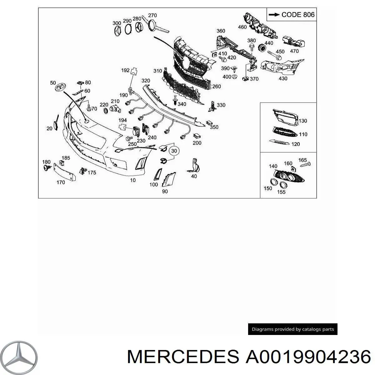 Mercedes A2109900036 precio, desde 2,48 EUR