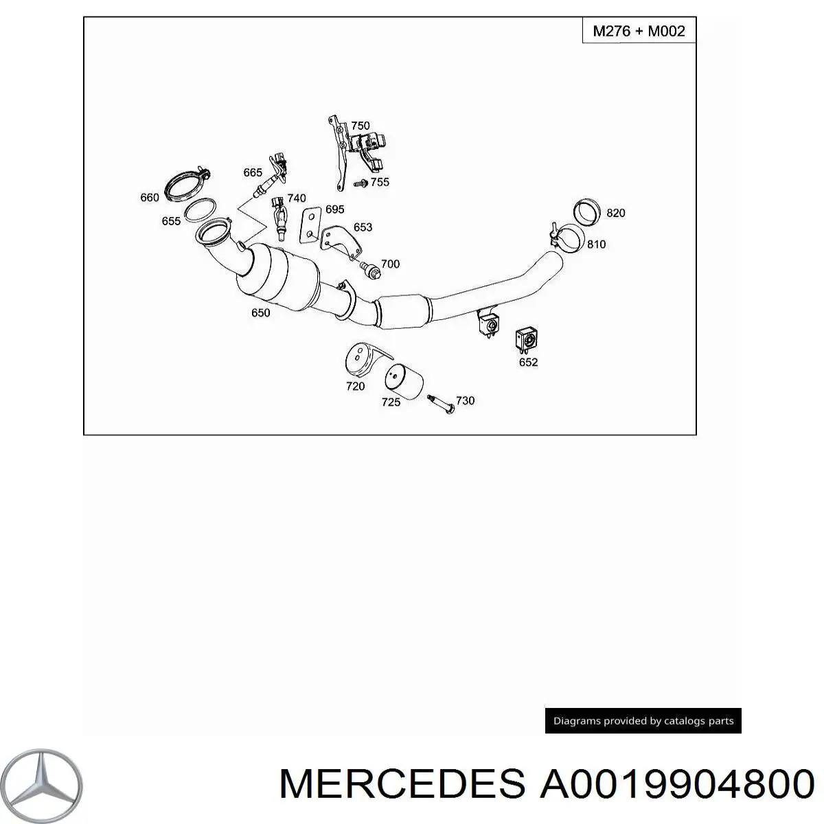 A0019904800 Mercedes