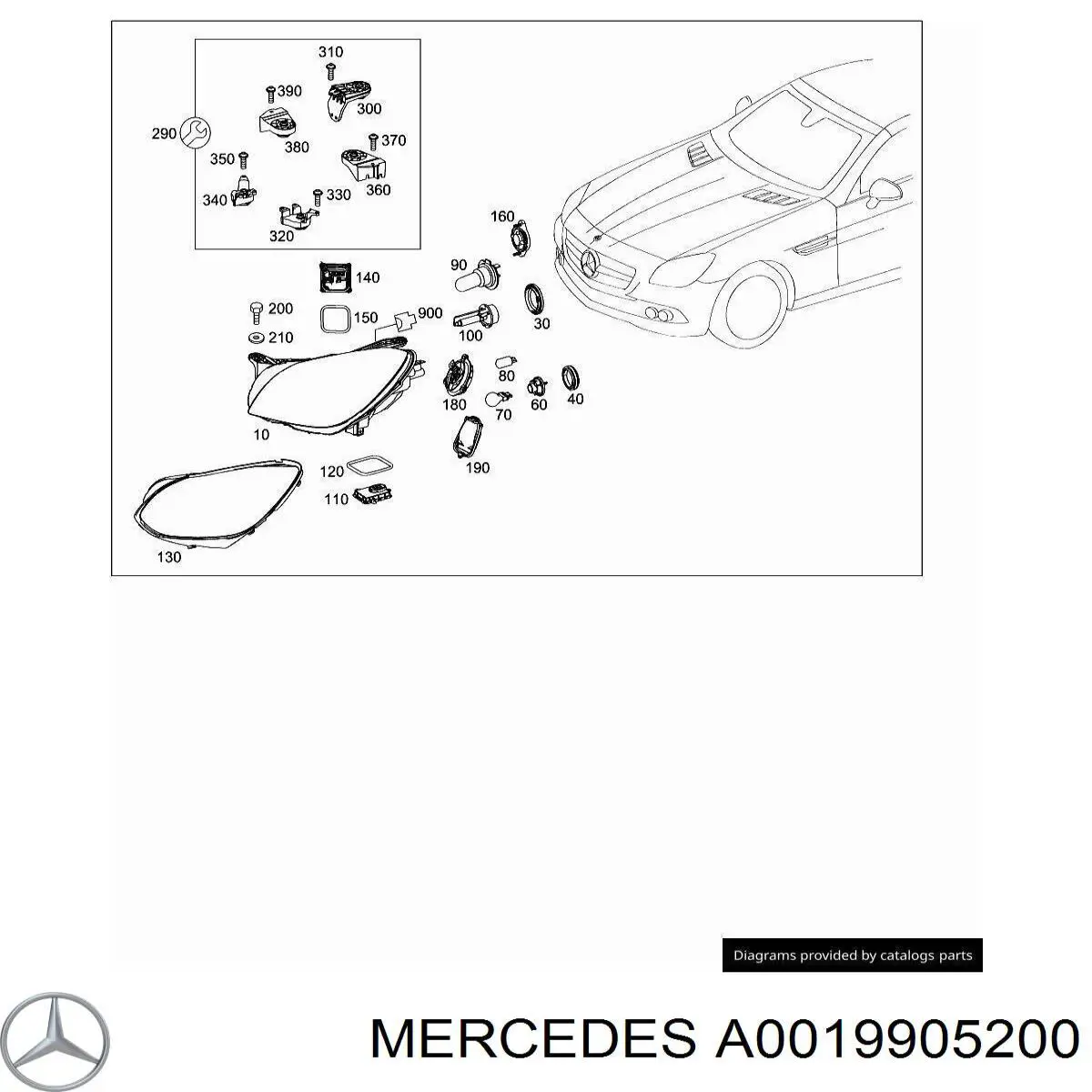 Comprar A0019905200 Mercedes 