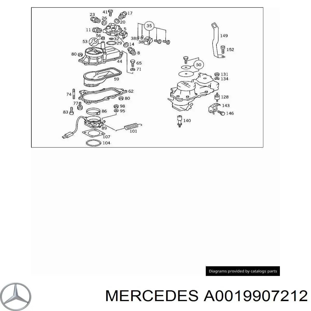 A0019907212 Mercedes