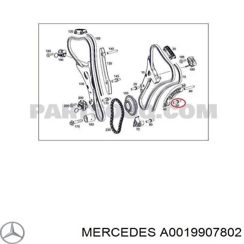  Mercedes A0019907802 precio, desde 1,77 EUR