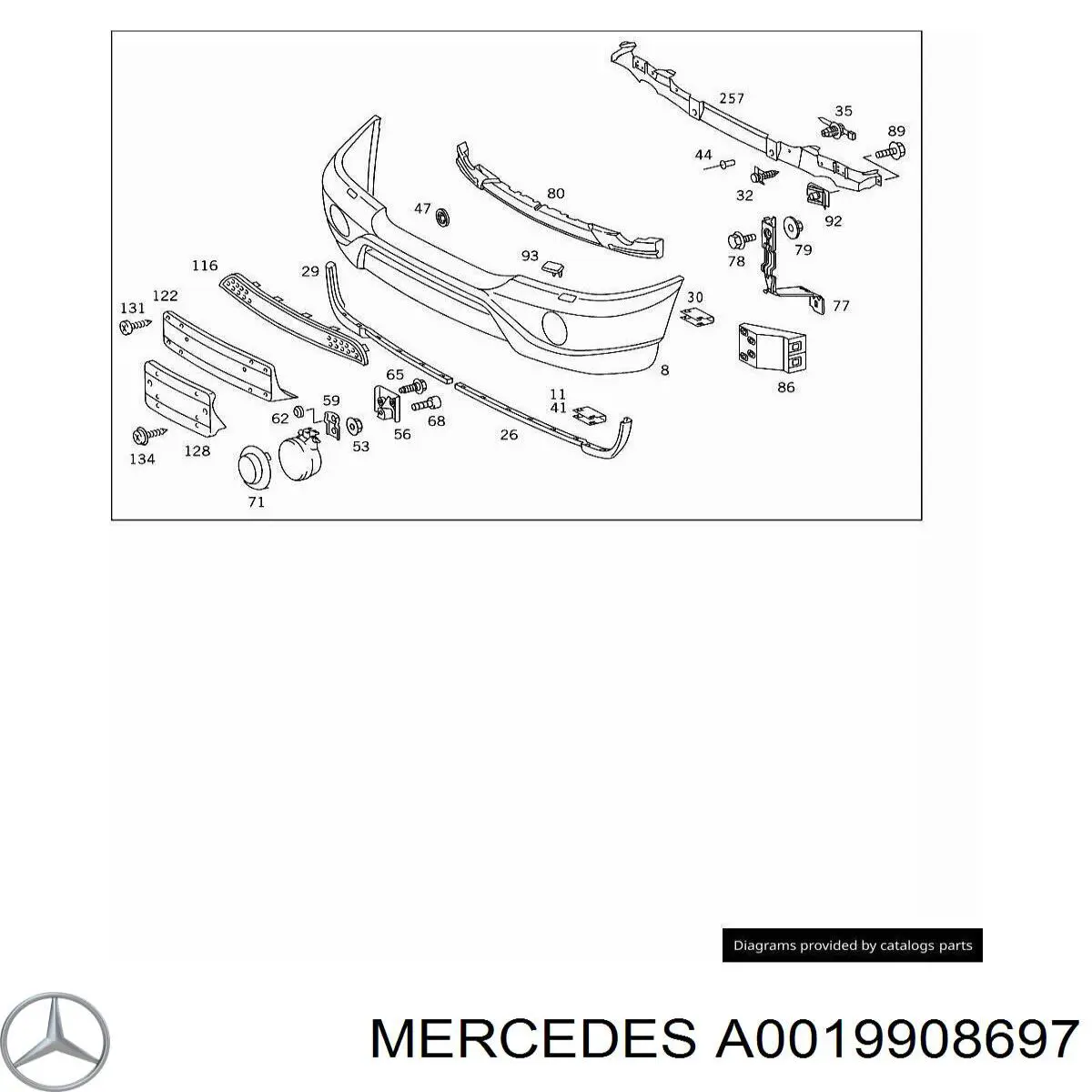 Comprar A0019908697 Mercedes 