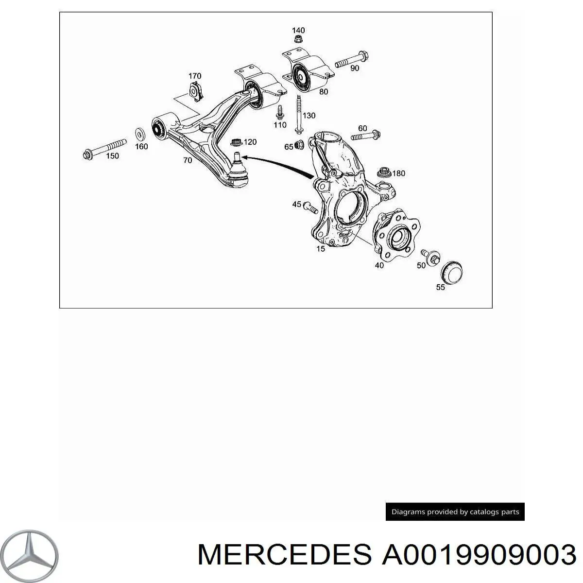 A0019909003 Mercedes