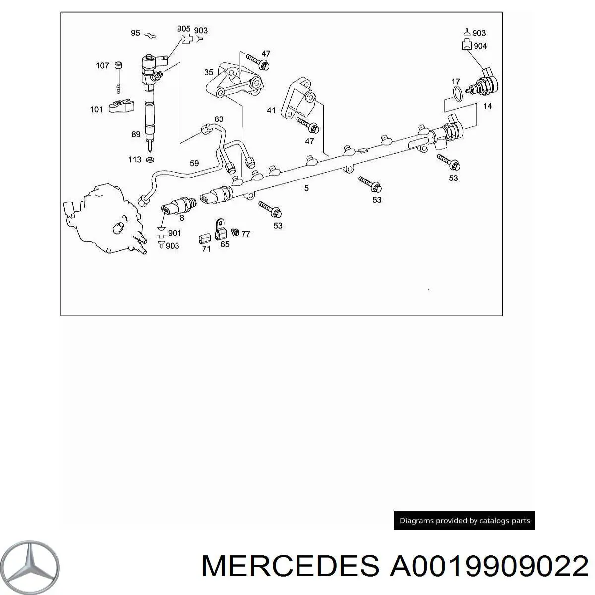  Mercedes A0029907222 precio, desde 3,75 EUR