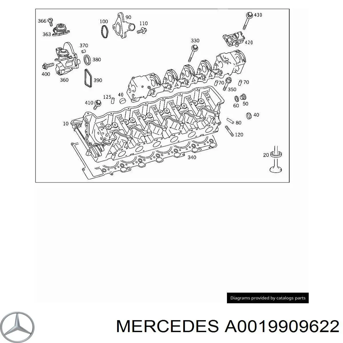  Mercedes A0019909622 precio, desde 36,22 EUR