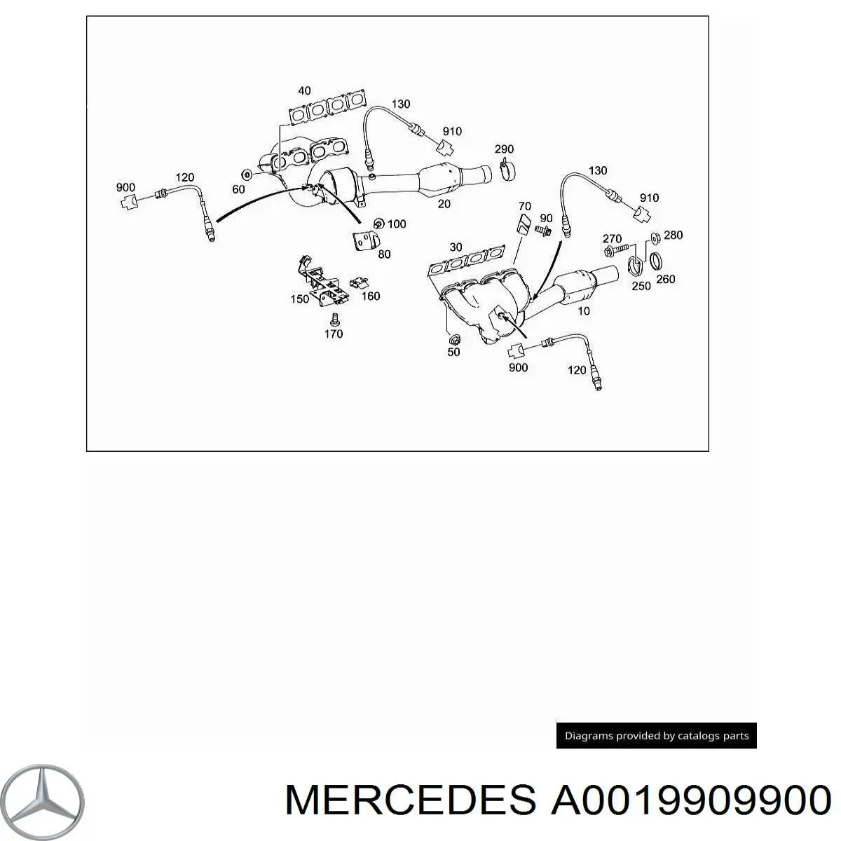 A2019900204 Mercedes 