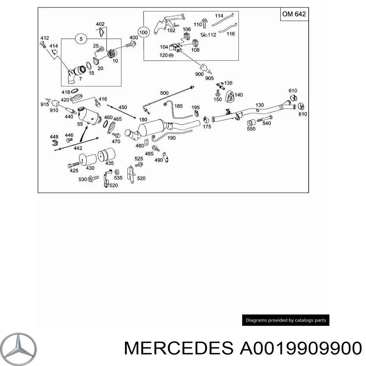  Mercedes A2019900204 precio, desde 5,60 EUR