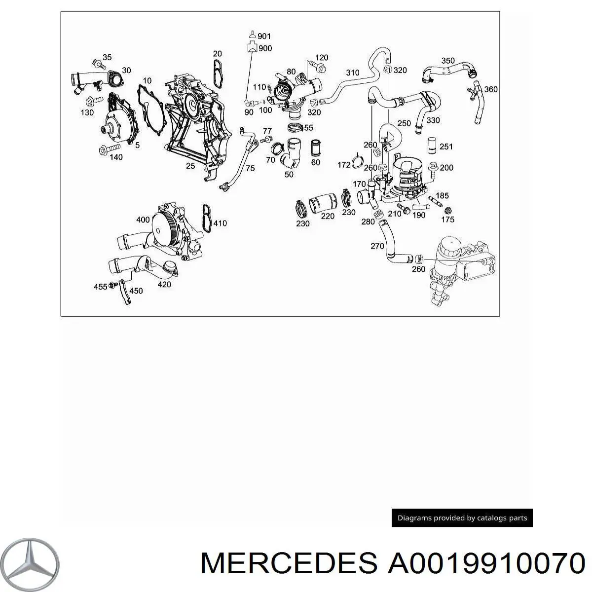 A0019910070 Mercedes