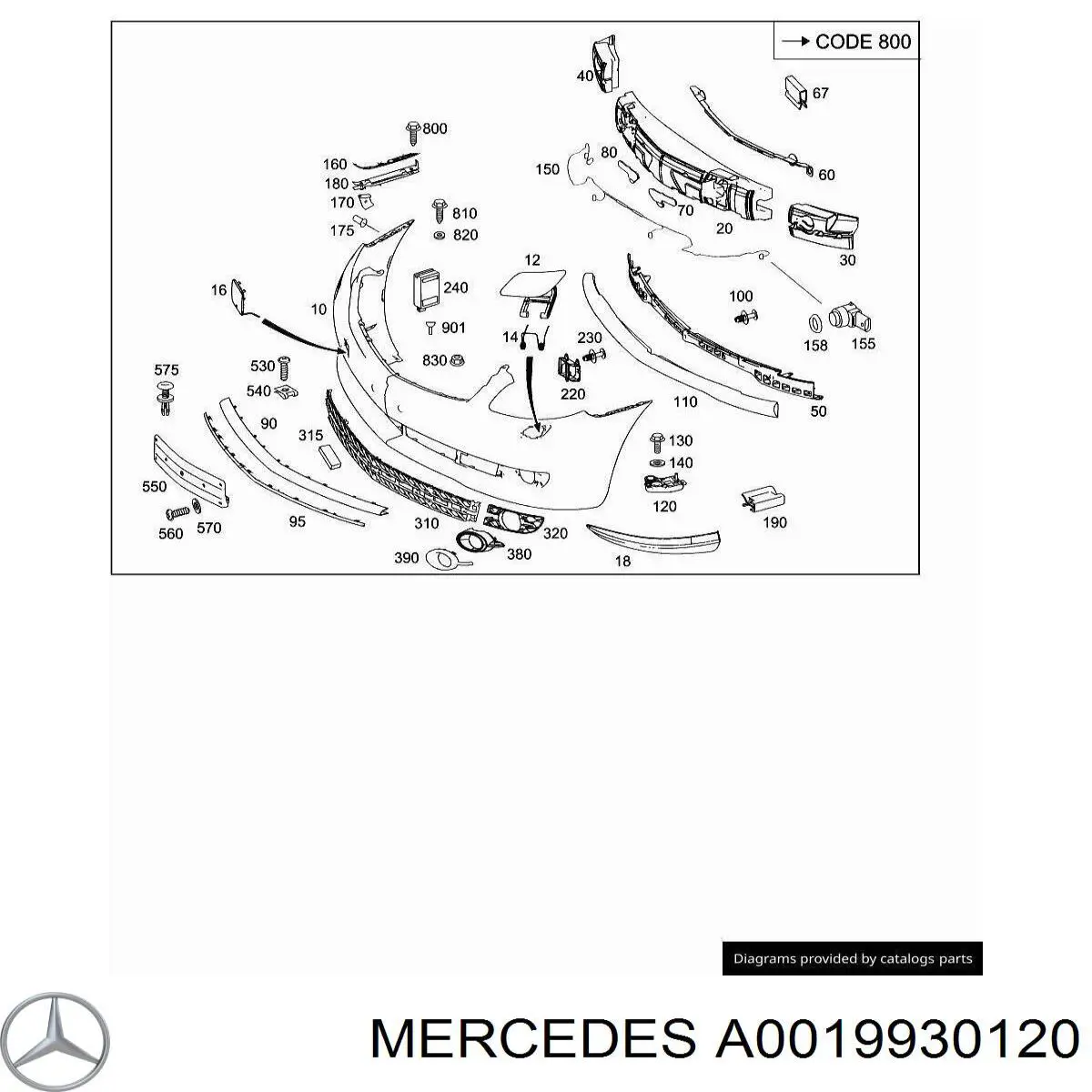 A0019930120 Mercedes