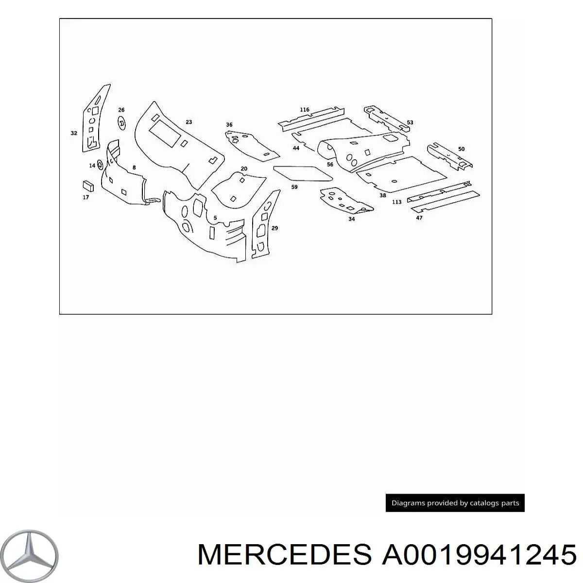 A0019941245 Mercedes