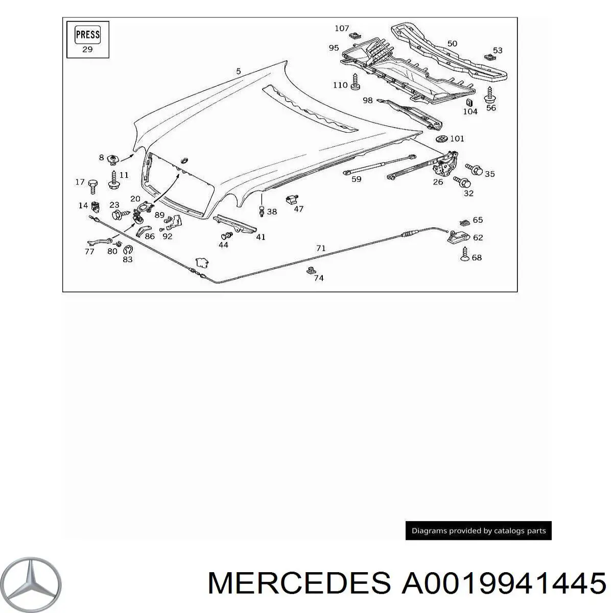 Comprar A0019941445 Mercedes 